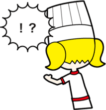 Novice pastry chef "Patico" sticker #12194765