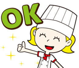 Novice pastry chef "Patico" sticker #12194770