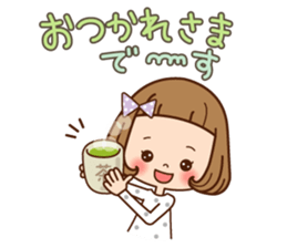 Of the girl [immediately a reply] sticker #12194824