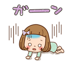 Of the girl [immediately a reply] sticker #12194856