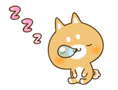 move!"Shiba-inu"Sticker sticker #12194904