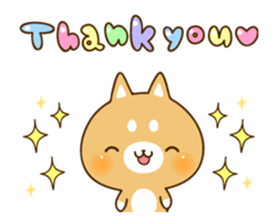 move!"Shiba-inu"Sticker sticker #12194905