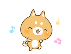 move!"Shiba-inu"Sticker sticker #12194907