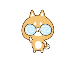 move!"Shiba-inu"Sticker sticker #12194921