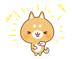 move!"Shiba-inu"Sticker sticker #12194922