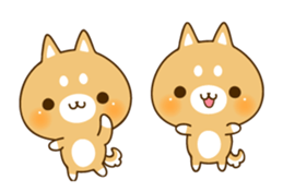 move!"Shiba-inu"Sticker sticker #12194925