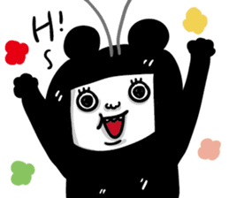 Cockroaches people sticker #12194966