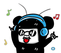 Cockroaches people sticker #12195003