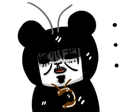 Cockroaches people sticker #12195005