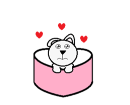 White Rabbit (couple Edition) sticker #12195047