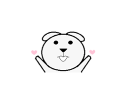 White Rabbit (couple Edition) sticker #12195061