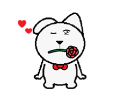 White Rabbit (couple Edition) sticker #12195066