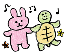 Daily life of the tortoise sticker #12195181