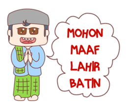 Udin_&_Aisyah_-_Idulfitri sticker #12195437