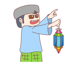 Udin_&_Aisyah_-_Idulfitri sticker #12195441