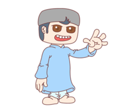 Udin_&_Aisyah_-_Idulfitri sticker #12195443