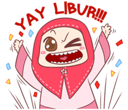 Udin_&_Aisyah_-_Idulfitri sticker #12195451