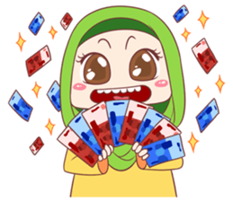 Udin_&_Aisyah_-_Idulfitri sticker #12195463