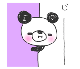 Together with panda 2 sticker #12195840