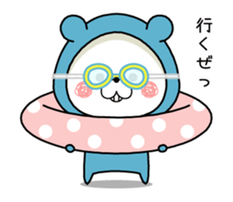 KUMAPOKO SUMMER sticker #12196382