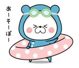 KUMAPOKO SUMMER sticker #12196383
