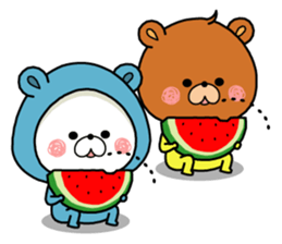 KUMAPOKO SUMMER sticker #12196393