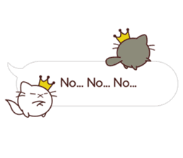 Fab Cat in Sassy Balloons sticker #12196413