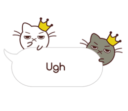 Fab Cat in Sassy Balloons sticker #12196420