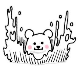 funny-funny polar bear (ENG) sticker #12196718