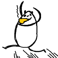 (Wordless)A Panda is so Soccer fan sticker #12196915