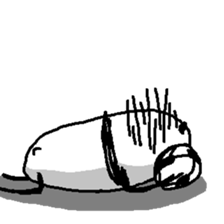 (Wordless)A Panda is so Soccer fan sticker #12196948