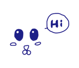 Simple expressions sticker #12197430