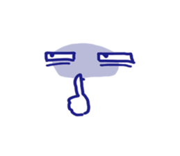 Simple expressions sticker #12197462