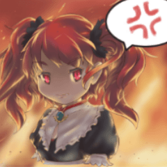 Cute Girl with Fantasy Friends