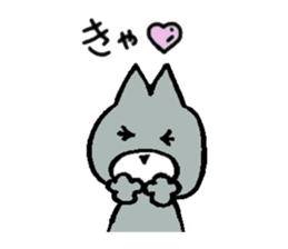 Pretty three animals sticker #12198072