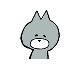 Pretty three animals sticker #12198076