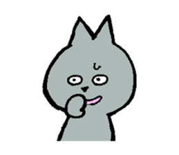 Pretty three animals sticker #12198078