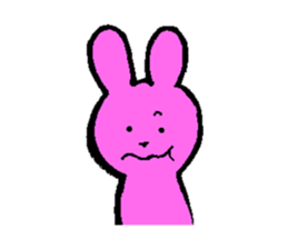 Pretty three animals sticker #12198099