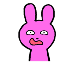 Pretty three animals sticker #12198104