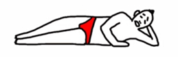 Red pants man3 sticker #12198309