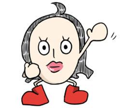 EGG GIRL (English ver.) sticker #12198624