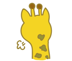 Giraffe-Momo sticker #12198896