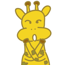 Giraffe-Momo sticker #12198897