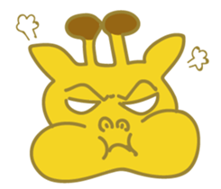 Giraffe-Momo sticker #12198899