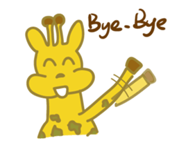 Giraffe-Momo sticker #12198900