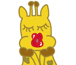 Giraffe-Momo sticker #12198901