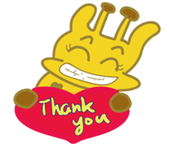 Giraffe-Momo sticker #12198903