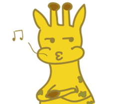 Giraffe-Momo sticker #12198908