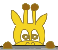 Giraffe-Momo sticker #12198909