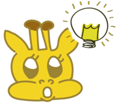 Giraffe-Momo sticker #12198910